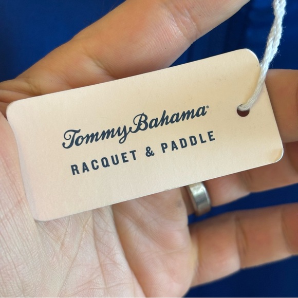 Tommy Bahama Racquet & Paddle Women S Blue Golf Tennis Prep 1/4 Zip Pullover NWT - Picture 7 of 8